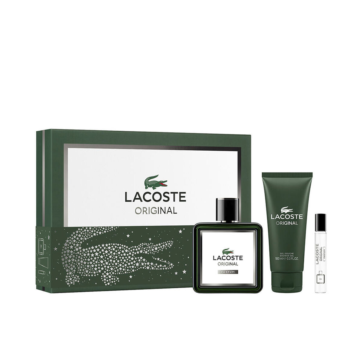 Herreparfumesæt Lacoste ORIGINAL EDP 3 stykker til mænd flaske
