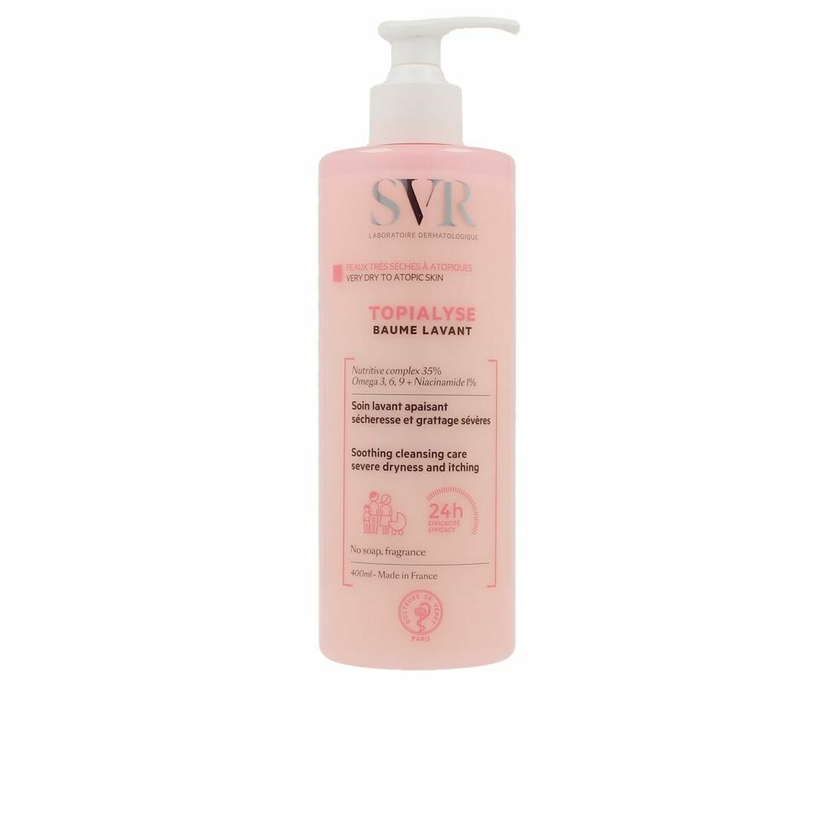 Moisturizing Body Balm SVR Topialyse 400 ml hudplejeemballage