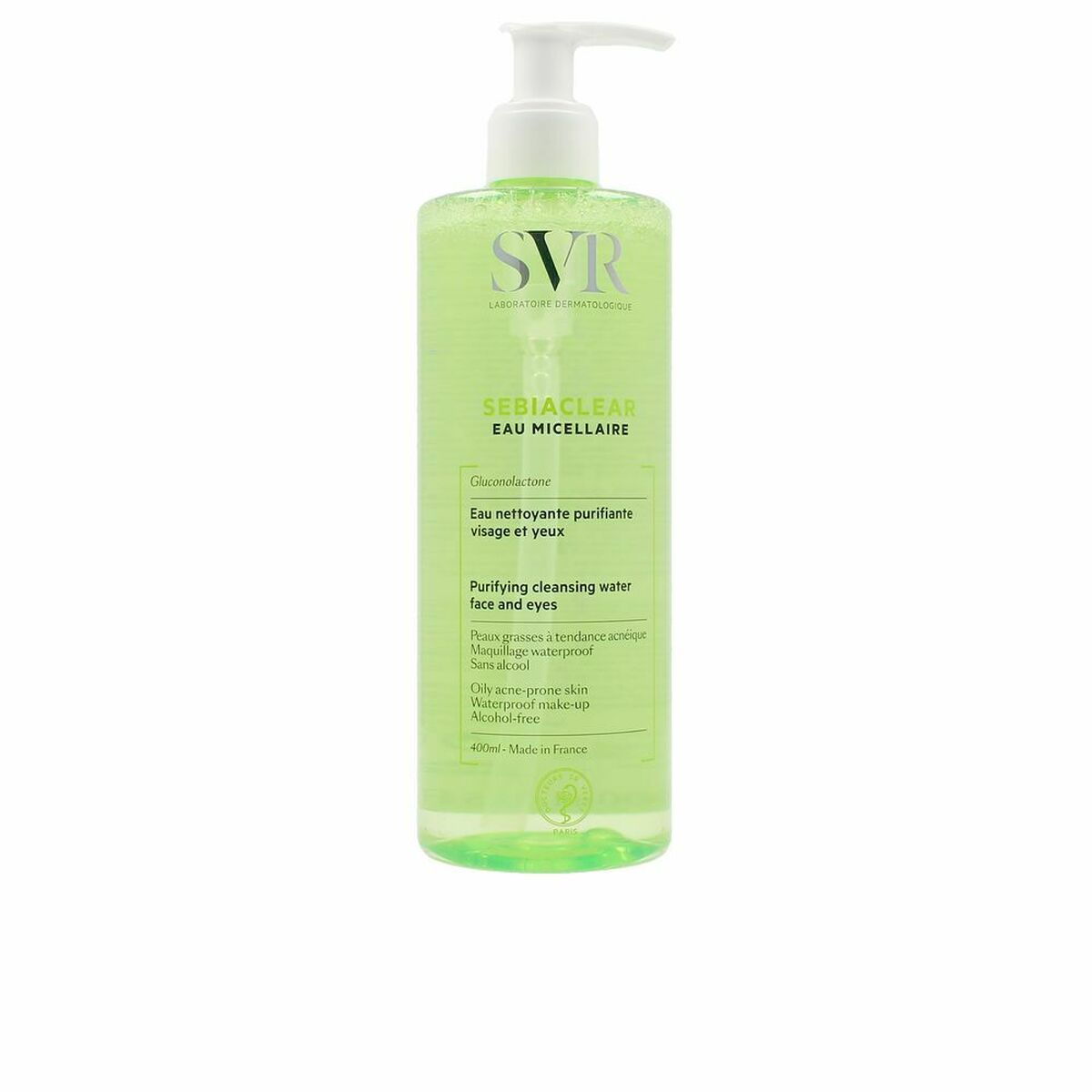 Micellar Water SVR Sebiaclear 400 ml produktemballage