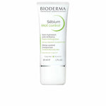 Ansigtspleje Bioderma Sebium Mat Control Hvid 30 ml Mattgørende finish produktemballage