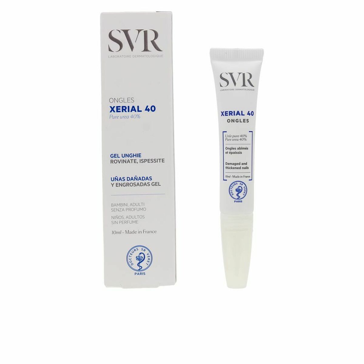 Gel neglelak SVR Xerial Softener Reducer 10 ml hudplejeemballage