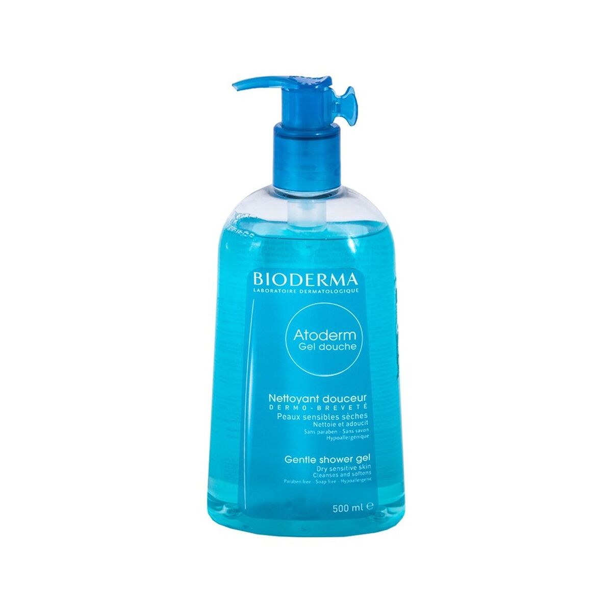 Shower Gel Bioderma Atoderm 500 ml til kvinder hudpleje emballage