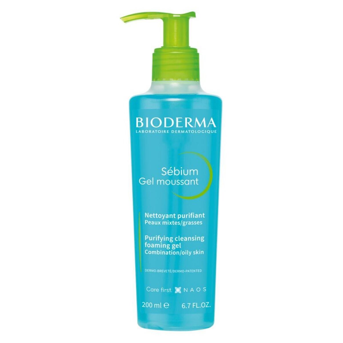 Facial Cleansing Gel Bioderma Sebium Moussant til kvinder hudplejeemballage