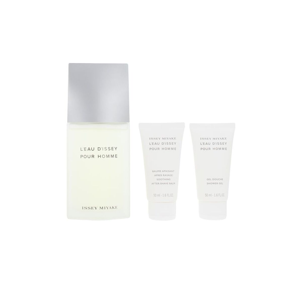 Herreparfumesæt Issey Miyake L'EAU D'ISSEY POUR HOMME 3 stykker til mænd produktemballage