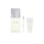 Herreparfumesæt Issey Miyake L'EAU D'ISSEY POUR HOMME 3 stykker til mænd produktemballage