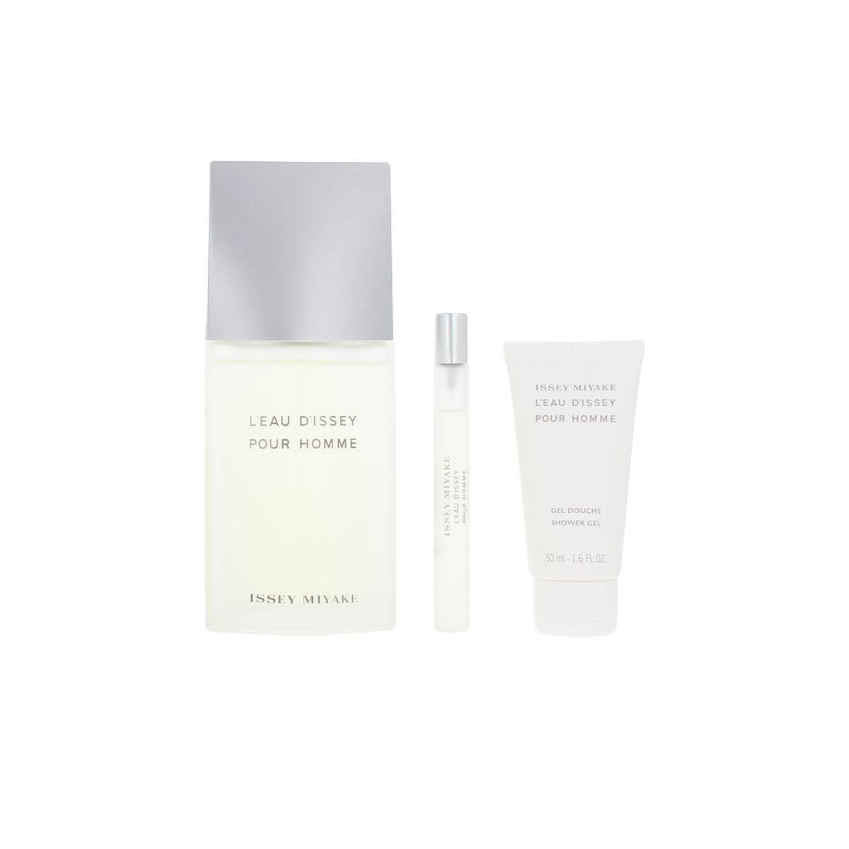Herreparfumesæt Issey Miyake L'EAU D'ISSEY POUR HOMME 3 stykker til mænd produktemballage