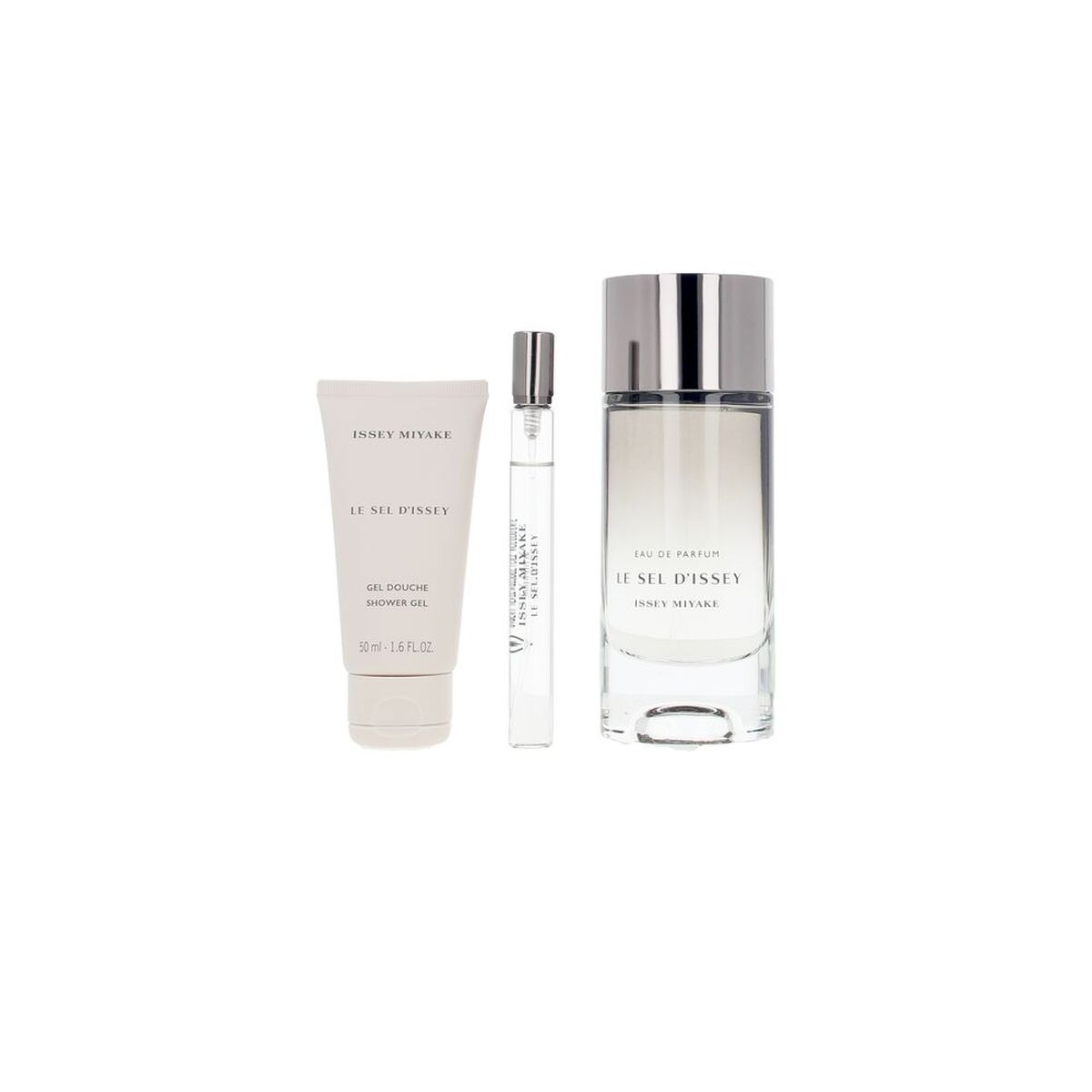 Herreparfumesæt Issey Miyake LE SEL D'ISSEY 3 stykker til mænd produktemballage