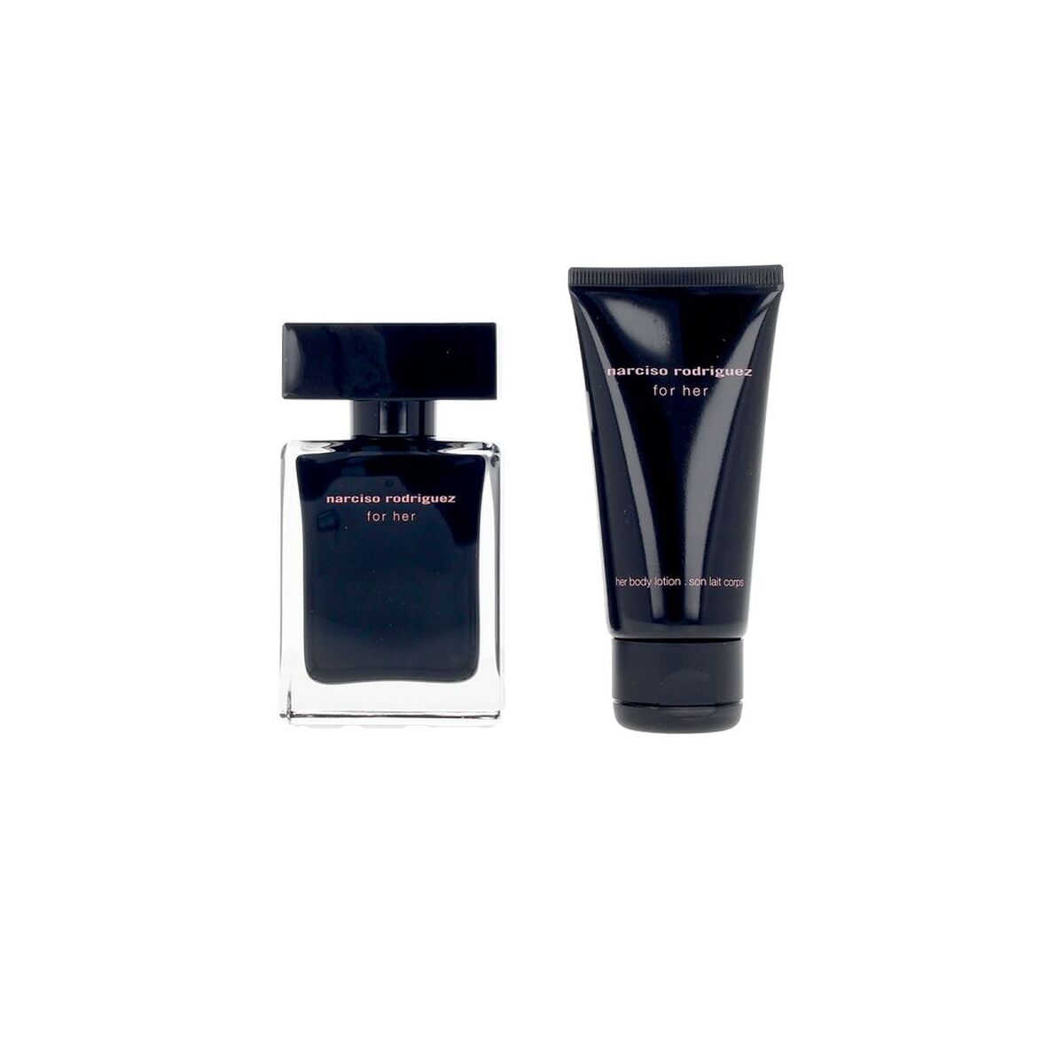 Parfumesæt til kvinder Narciso Rodriguez FOR HENDE 2 stk. til kvinder produktemballage
