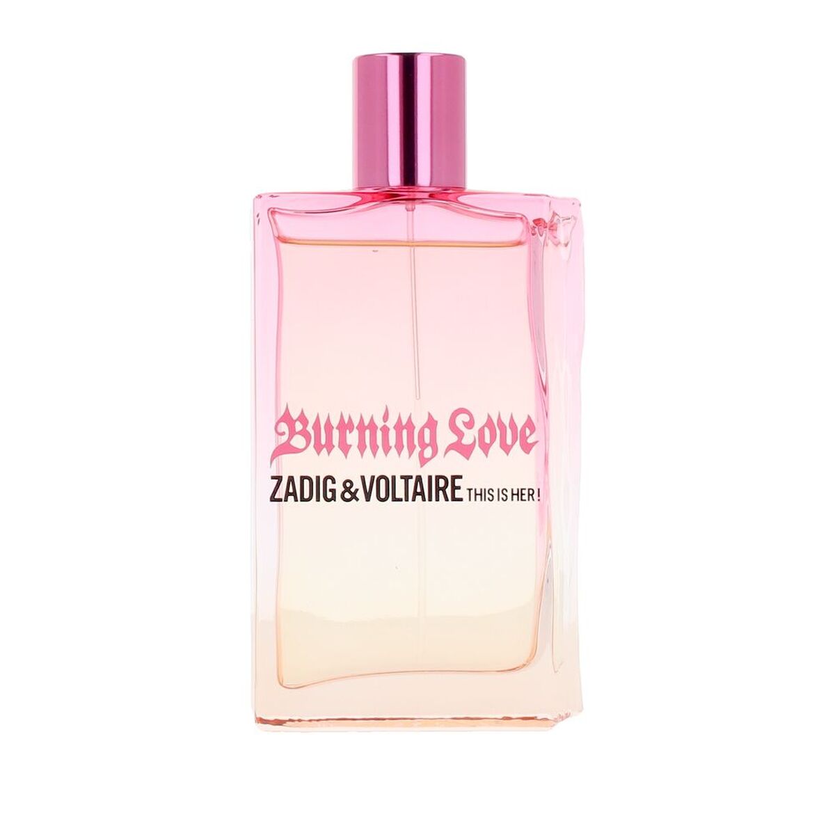Dameparfume Zadig & Voltaire DETTE ER HENDE! BURNING LOVE 100 ml produktemballage