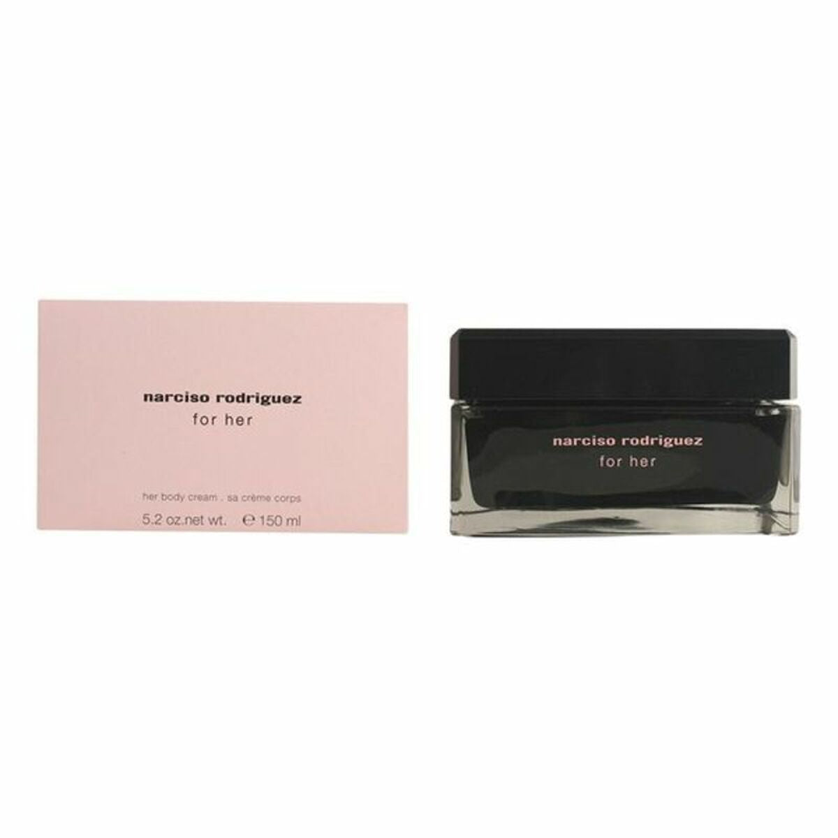 Body Cream For Her Narciso Rodriguez (150 ml) til kvinders hudplejeemballage