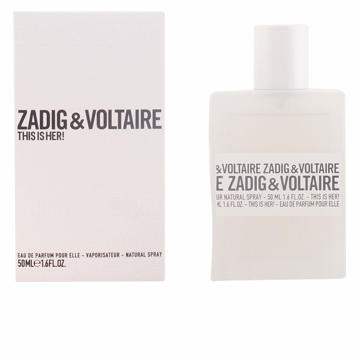 Kvindeparfume This Is Her! Zadig & Voltaire EDP til kvinder flaske