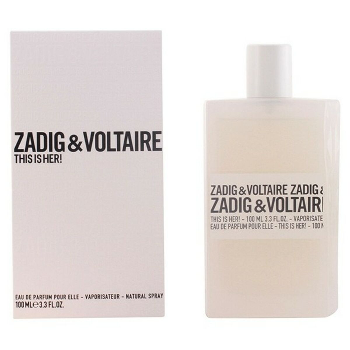 Kvindeparfume This Is Her! Zadig & Voltaire EDP til kvinder flaske