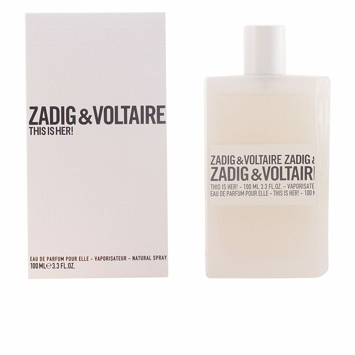 Kvindeparfume This Is Her! Zadig & Voltaire EDP til kvinder flaske