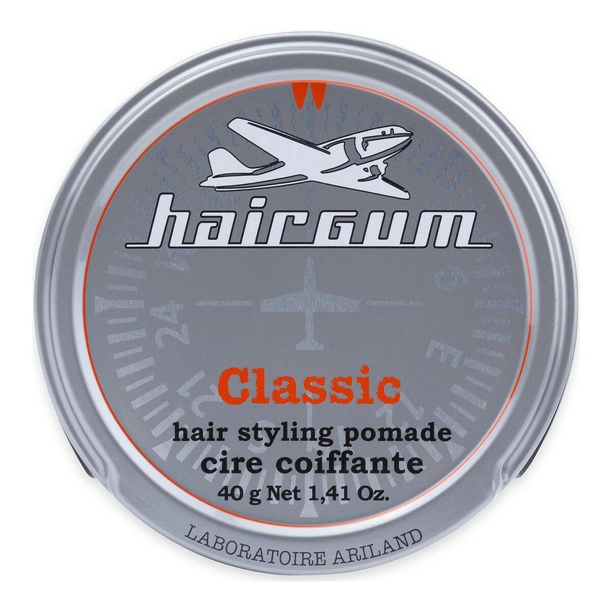 Firm Hold Wax Hairgum Strong 40 g Salve til mænd hårvoksemballage