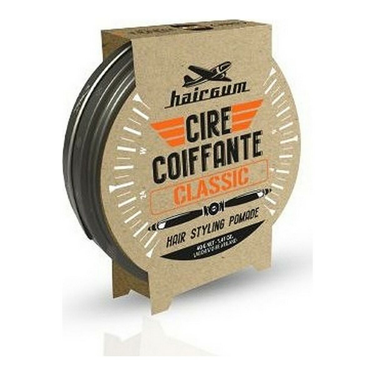 Soft Hold Wax Hairgum Classic 40 g til mænd hårvoks emballage
