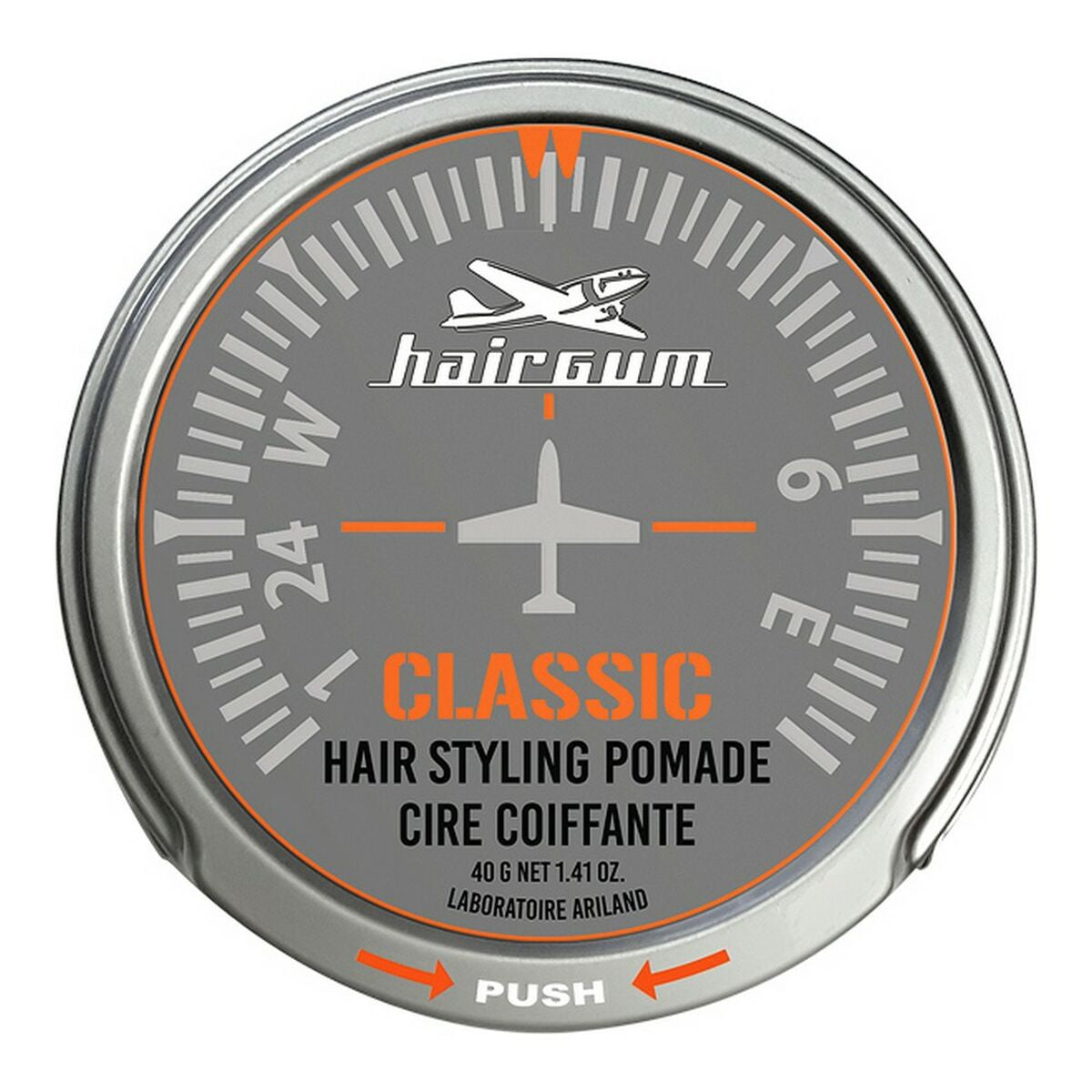 Soft Hold Wax Hairgum Classic 40 g til mænd hårvoks emballage