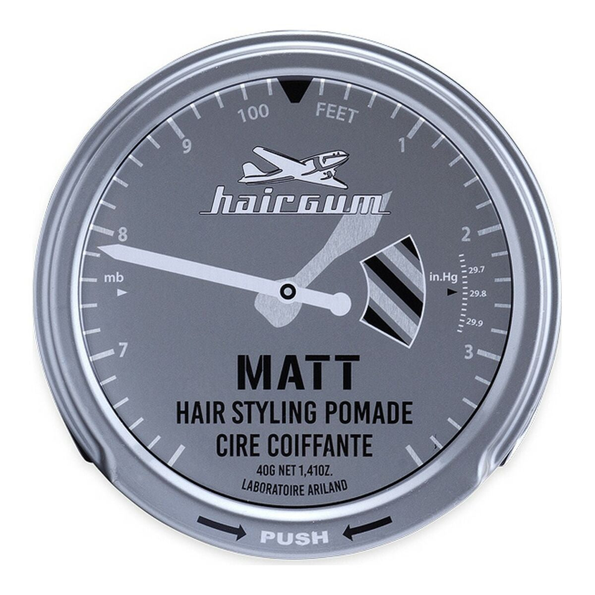 Soft Hold Wax Hairgum Matt 40 g til Herre hårvoks emballage