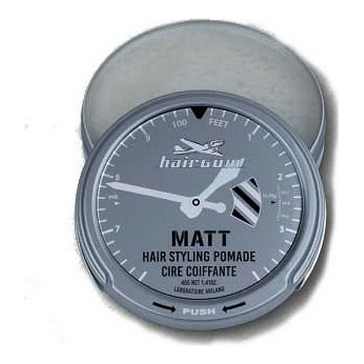 Soft Hold Wax Hairgum Matt 40 g til Herre hårvoks emballage