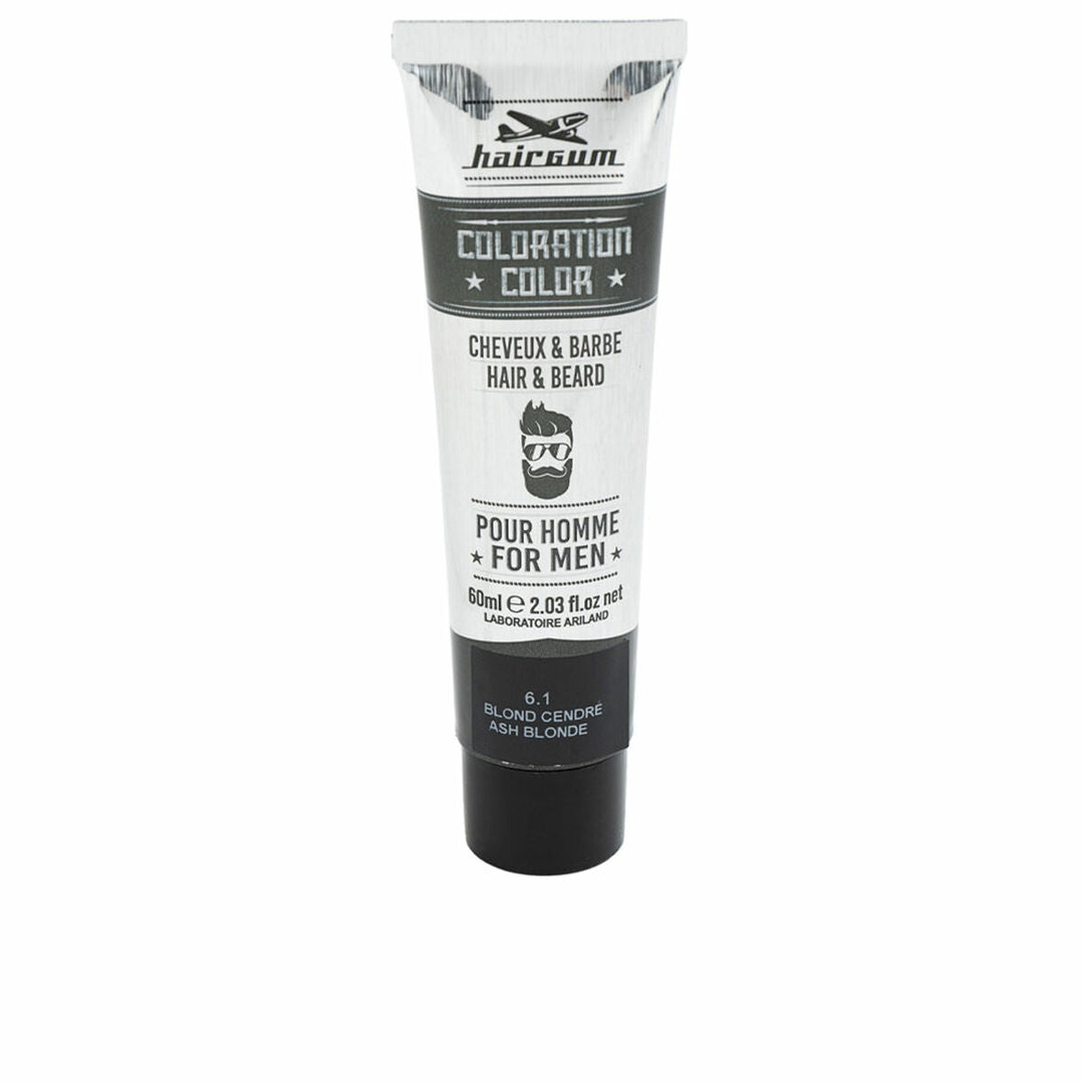 Permanent farve hårgummi FARVNING Ask Blond Nº 6.1 60 g produktemballage