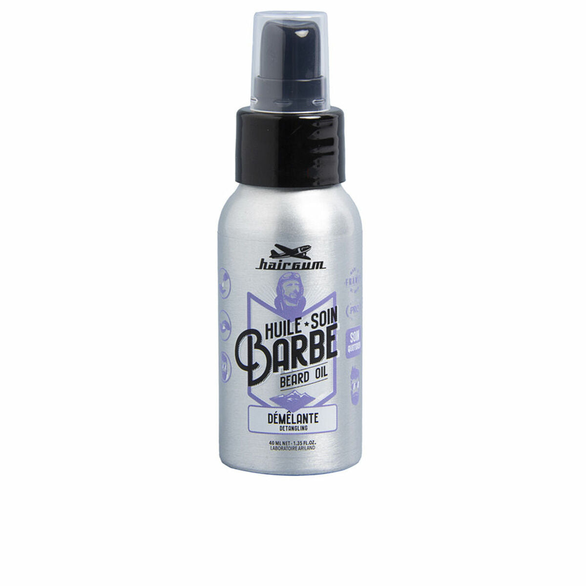 Barbersæt Hairgum RASAGE & BARBE produktemballage