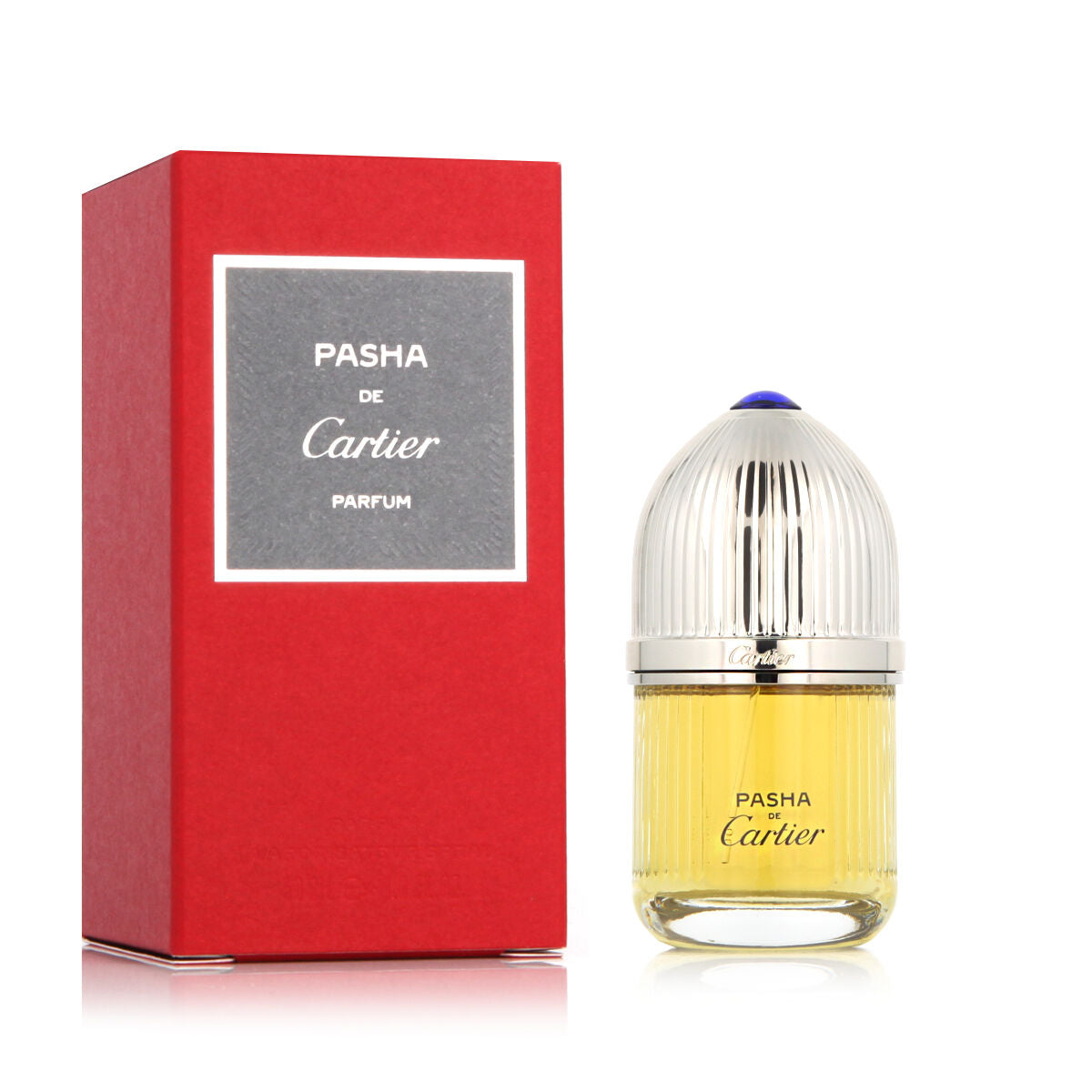 Herreparfume Cartier Pasha De til mænd produktemballage