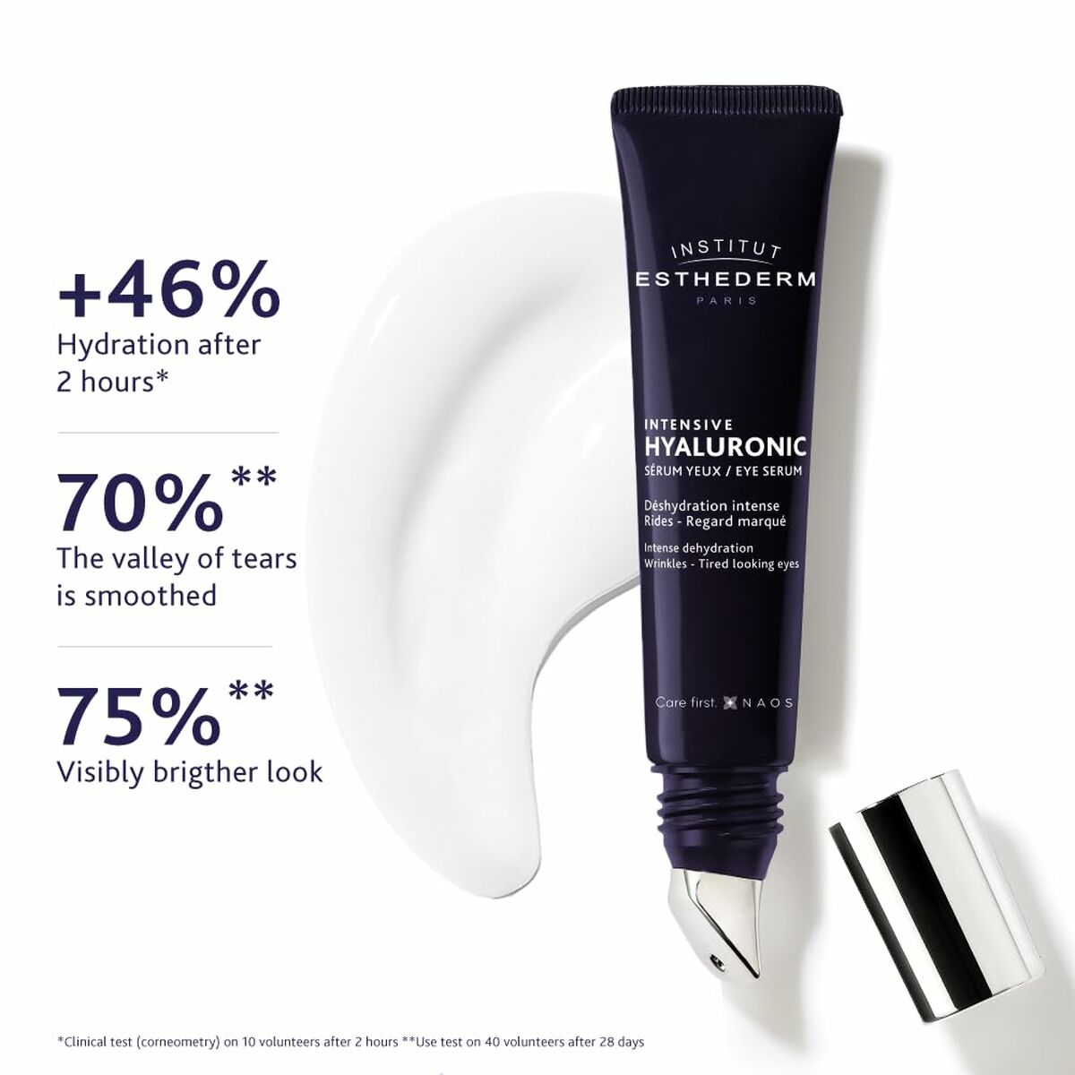 Eye Contour Serum Institut Esthederm INTENSIVE HYALURONIC 15 ml serumflaske