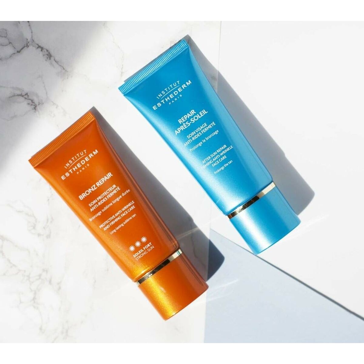 Anti-Wrinkle Cream Institut Esthederm Repair Soleil 50 ml til kvinder hudpleje emballage