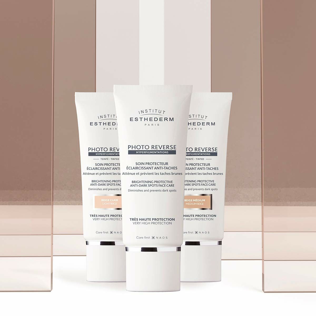 Facial Sun Cream Institut Esthederm FOTO REVERSE 50 ml hudplejeemballage