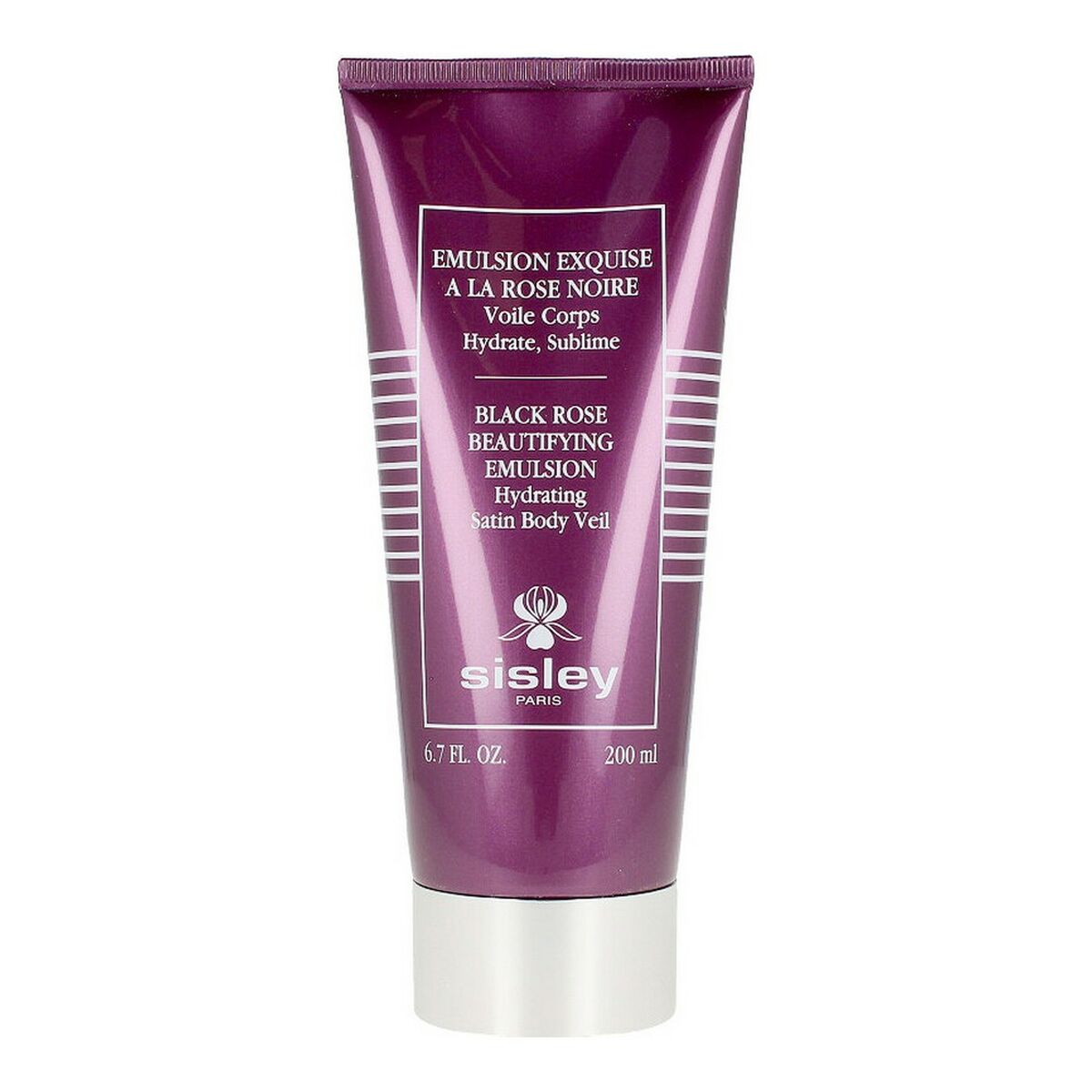 Body Cream Sisley Exquise À La Rose Noire 200 ml hudplejeemballage
