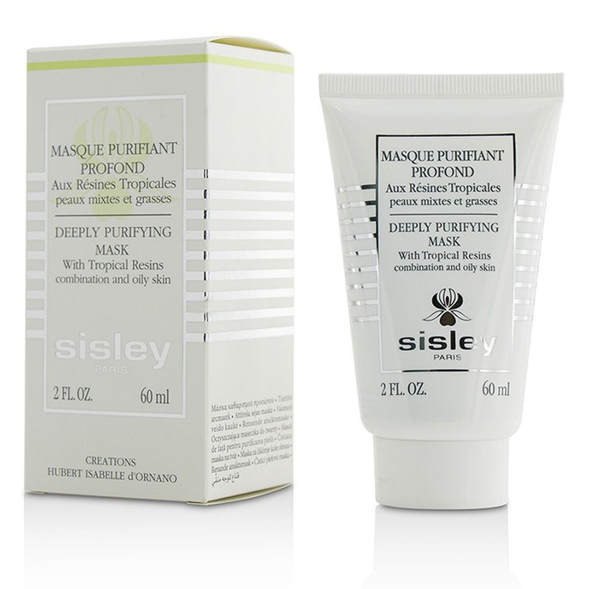 Rensende maske Sisley Masque Purifiant Profond Aux Résines Tropicales 60 ml maskeemballage