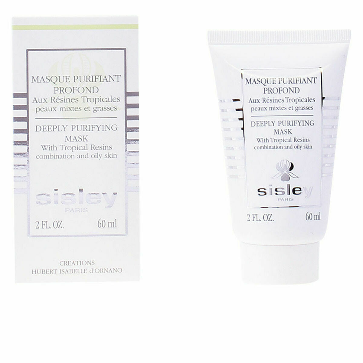Rensende maske Sisley Masque Purifiant Profond Aux Résines Tropicales 60 ml maskeemballage