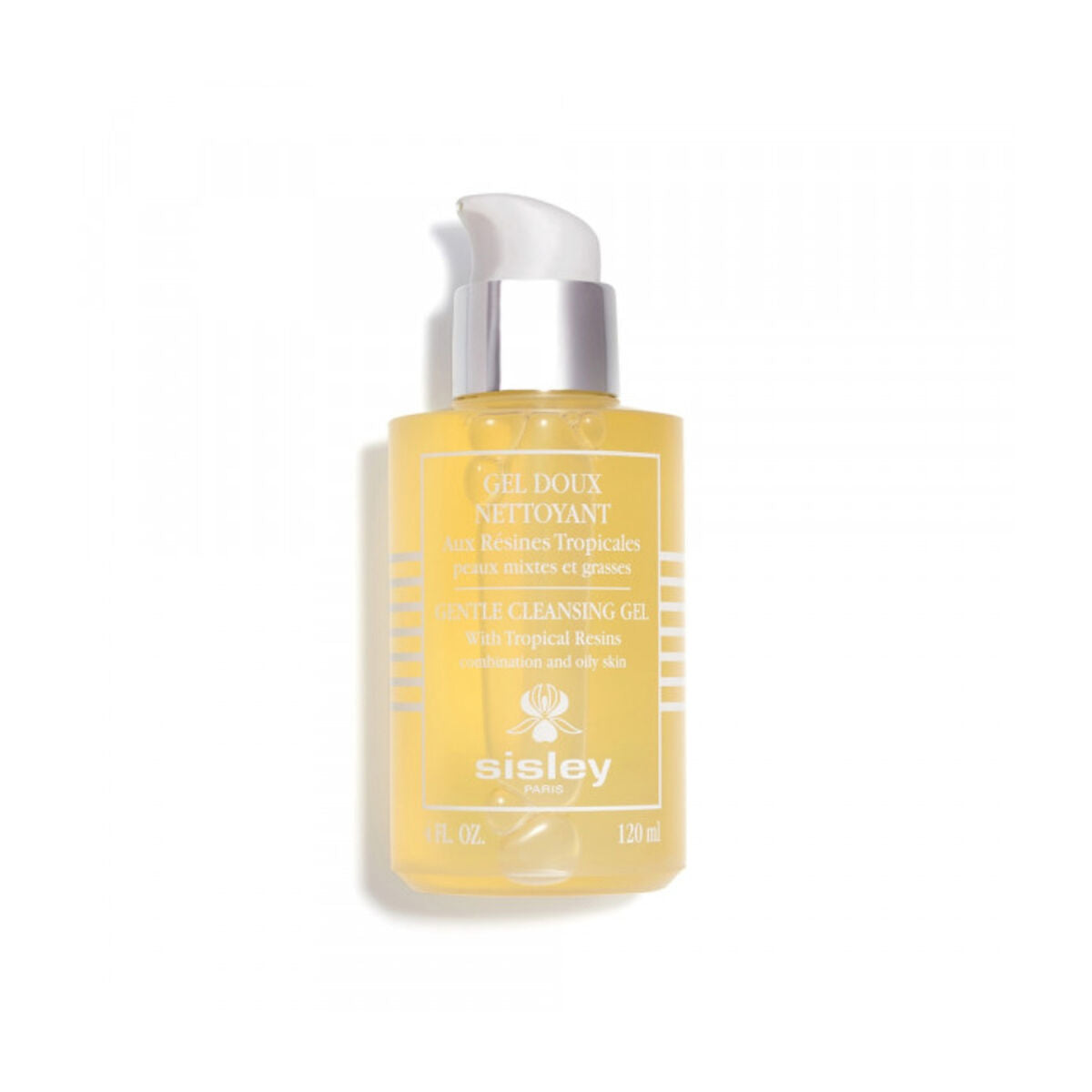 Facial Cleansing Gel Sisley Résines Tropicales 120 ml til kvinder hudpleje emballage