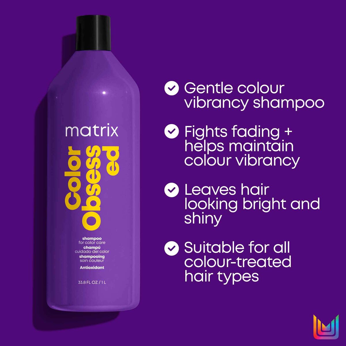 Shampoo Matrix Floral 1 L shampooflaske