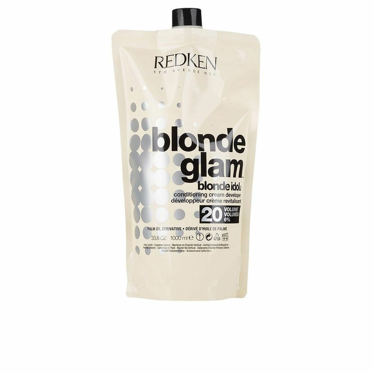 Revealing Color Emulsion Redken Blonde Idol 1 L 20 Vol. 6 % produktemballage