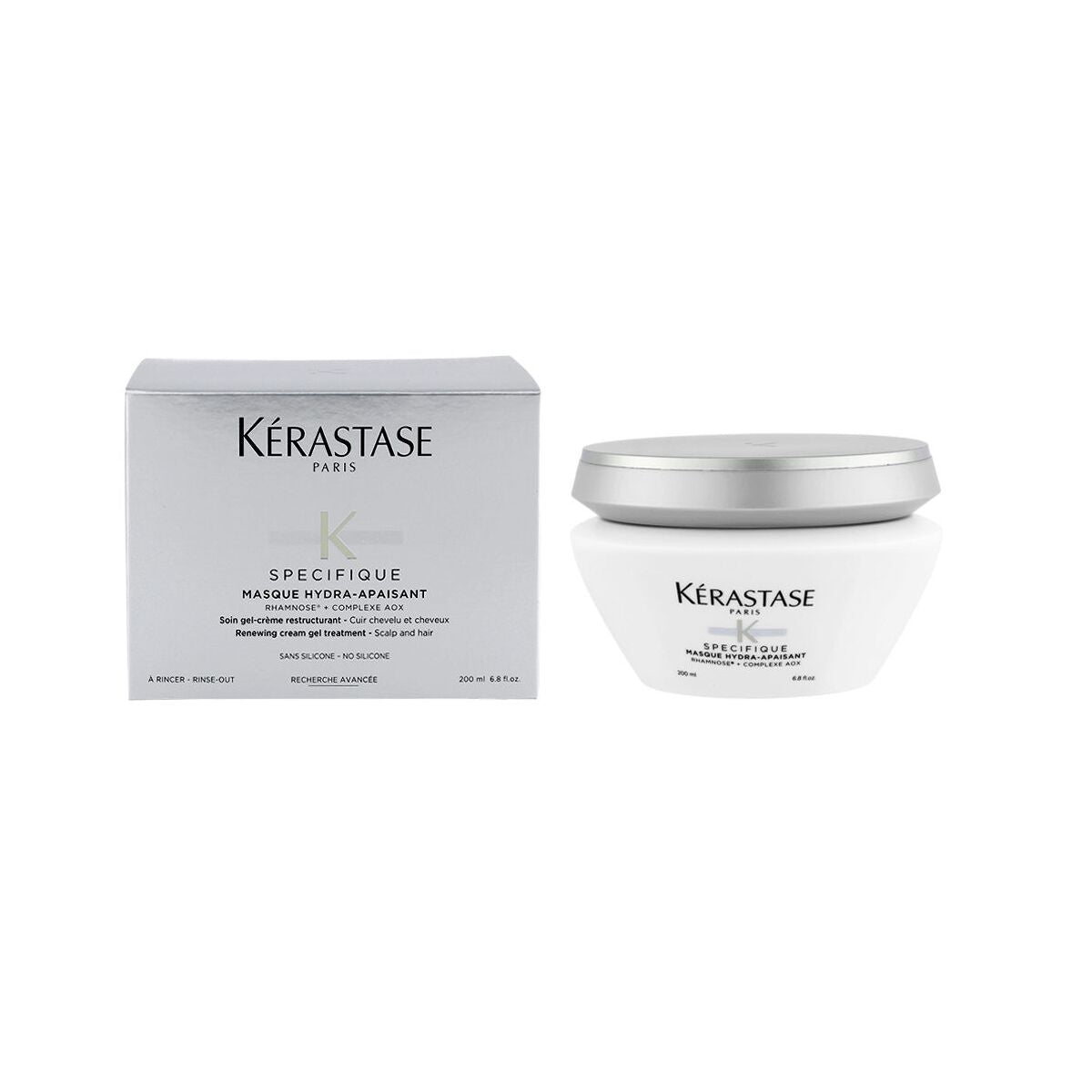 Hydrating Mask Kerastase Hydra-Apaisante 200 ml til kvinder maske emballage