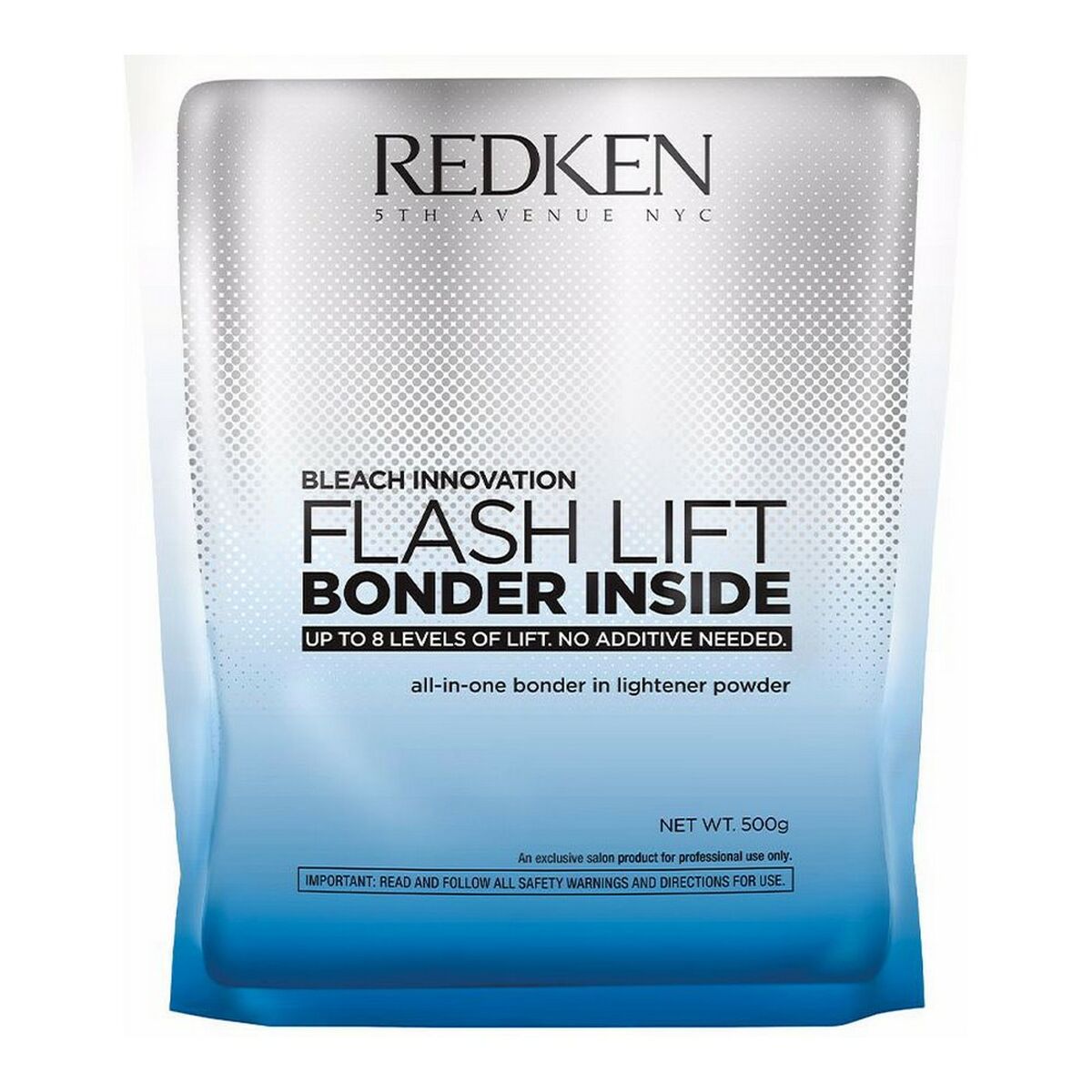 Lightener Redken Flash Lift Bonder Indvendig 500 g produktemballage