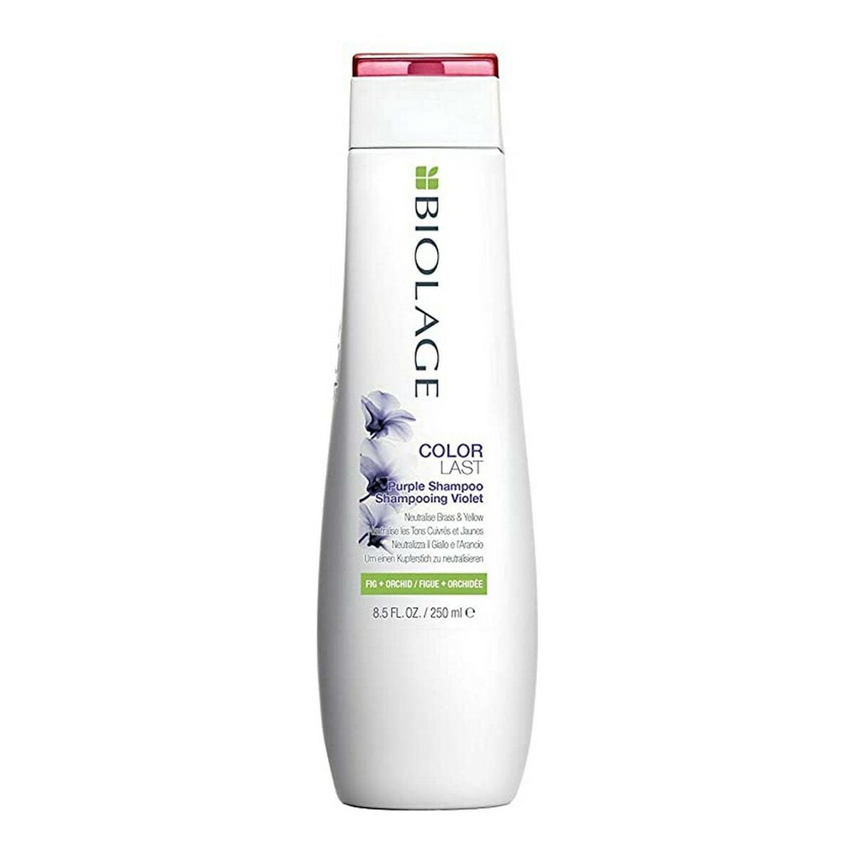 Tinting Shampoo til blondt hår Biolage Colorlast Purple 250 ml til kvinder shampooflaske