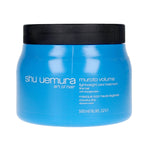 Maske til fint hår Muroto Volume Shu Uemura hårmaske emballage