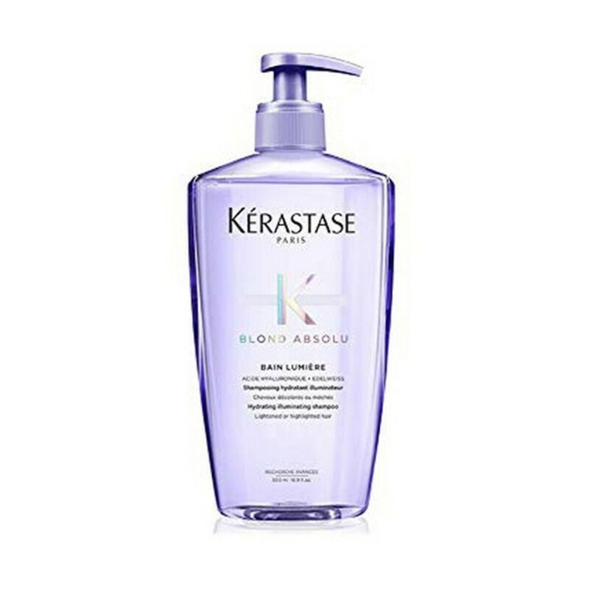 Fugtgivende Shampoo Kerastase Blond Absolu 500 ml shampooflaske
