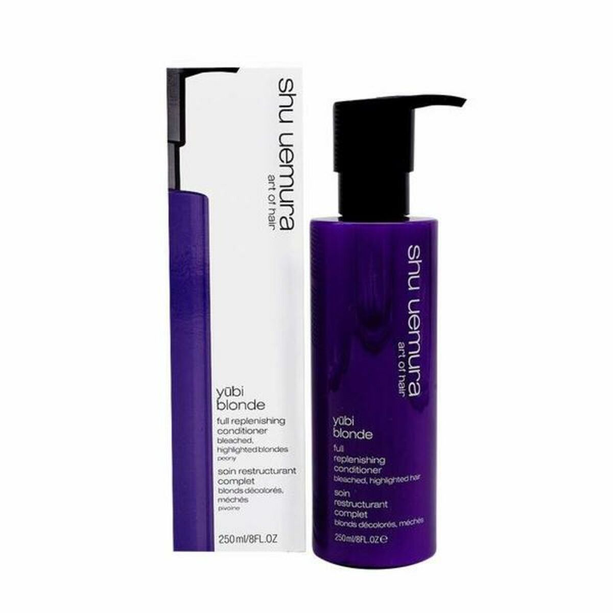 Color Reviving Conditioner til blondt hår Yubi Blonde Shu Uemura (250 ml) til kvinder balsamflaske