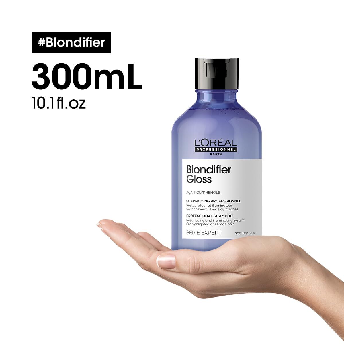 Shampoo L'Oreal Professionnel Paris BLONDIFIER 300 ml shampooflaske