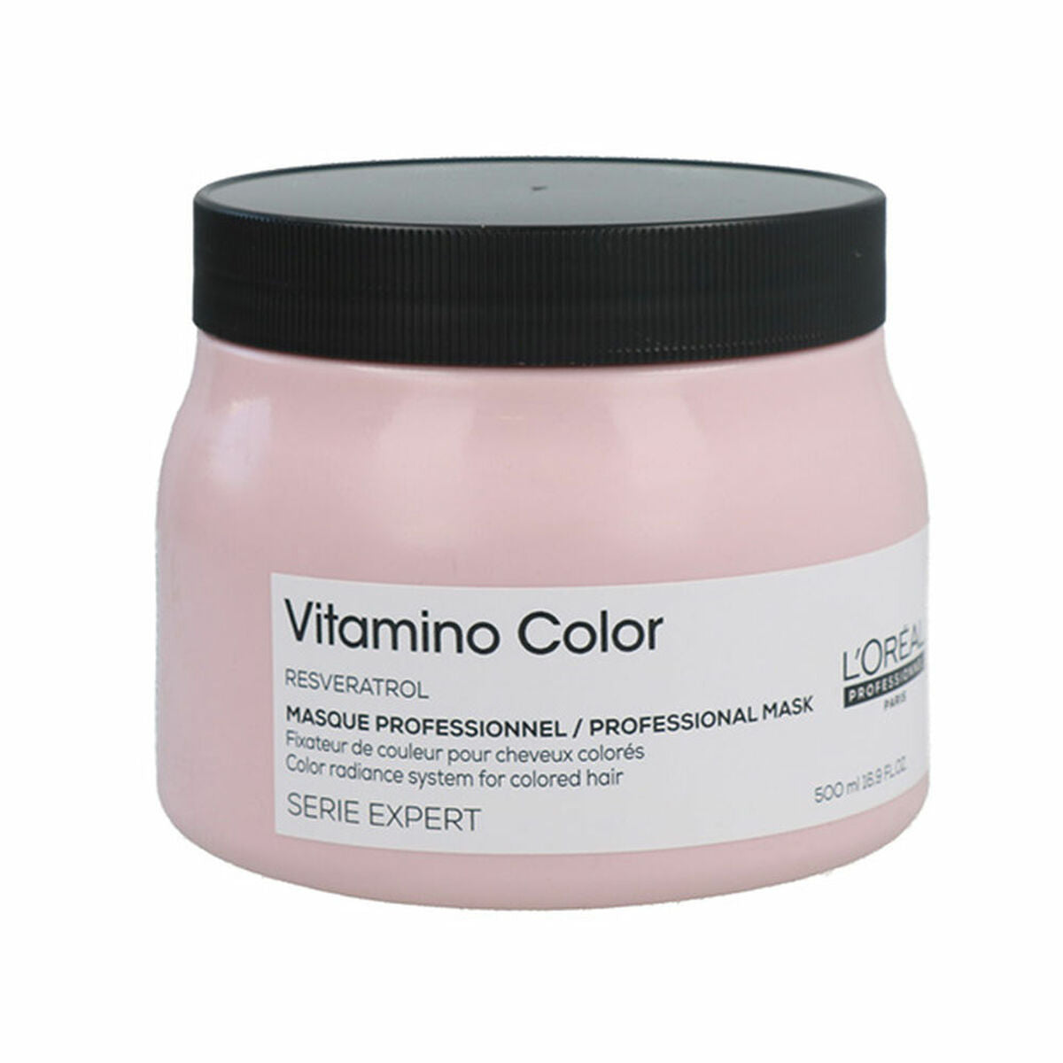 Color Protector L'Oreal Professionnel Paris Vitamino Color Hair Mask 500 ml til kvinder hårmaske emballage
