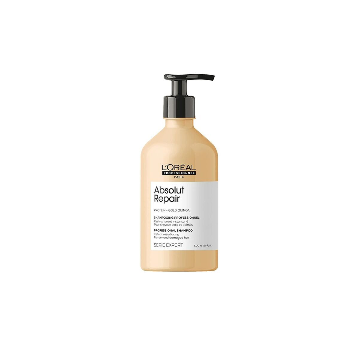 Shampoo L'Oreal Professionnel Paris ABSOLUT REPAIR 500 ml til kvinder shampooflaske
