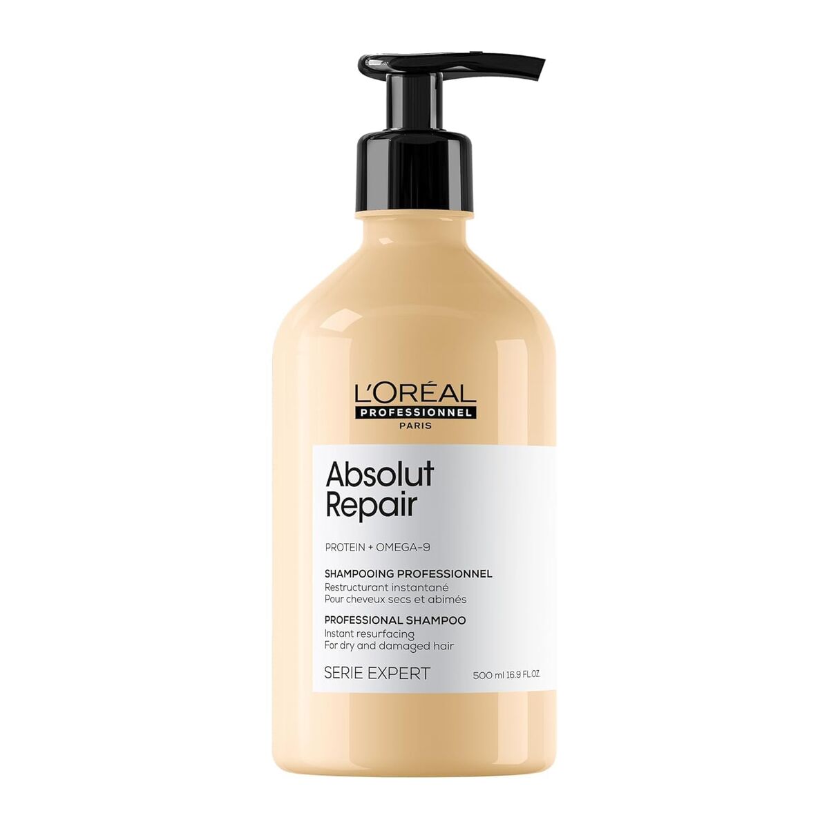 Shampoo L'Oreal Professionnel Paris ABSOLUT REPAIR 500 ml til kvinder shampooflaske