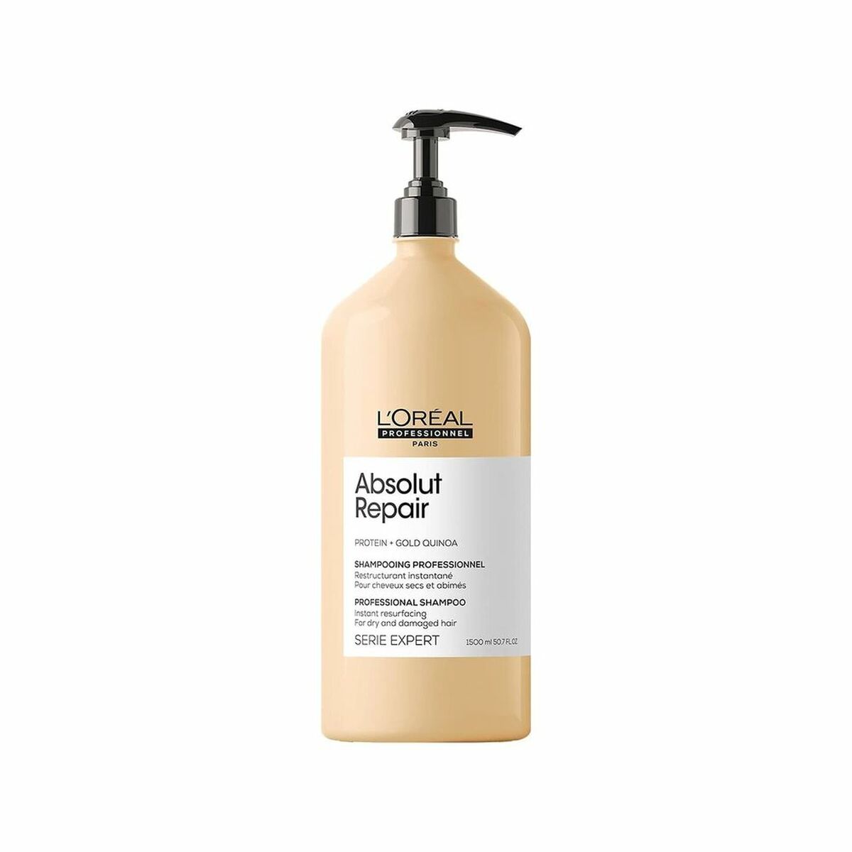 Shampoo L'Oreal Professionnel Paris Absolut Repair Gold 1,5 L 1,5 L til kvinder shampooflaske