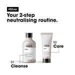 Colour Neutralizing Conditioner L'Oreal Professionnel Paris SILVER 200 ml balsamflaske