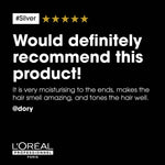 Colour Neutralizing Conditioner L'Oreal Professionnel Paris SILVER 200 ml balsamflaske