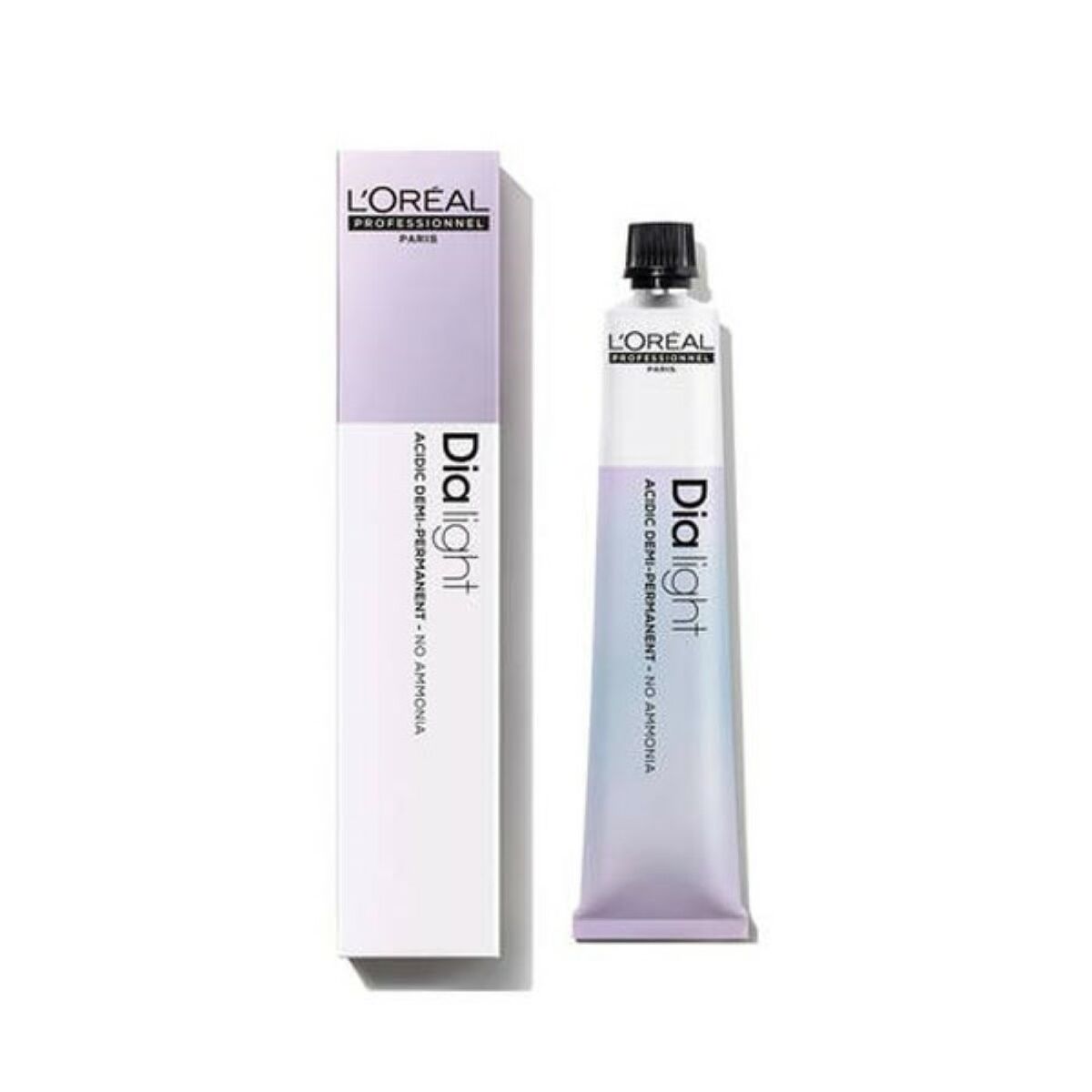 Permanent farvestof L'Oreal Professionnel Paris Dia Light Nº 6 Ammoniakfri 50 ml til kvinder produktemballage