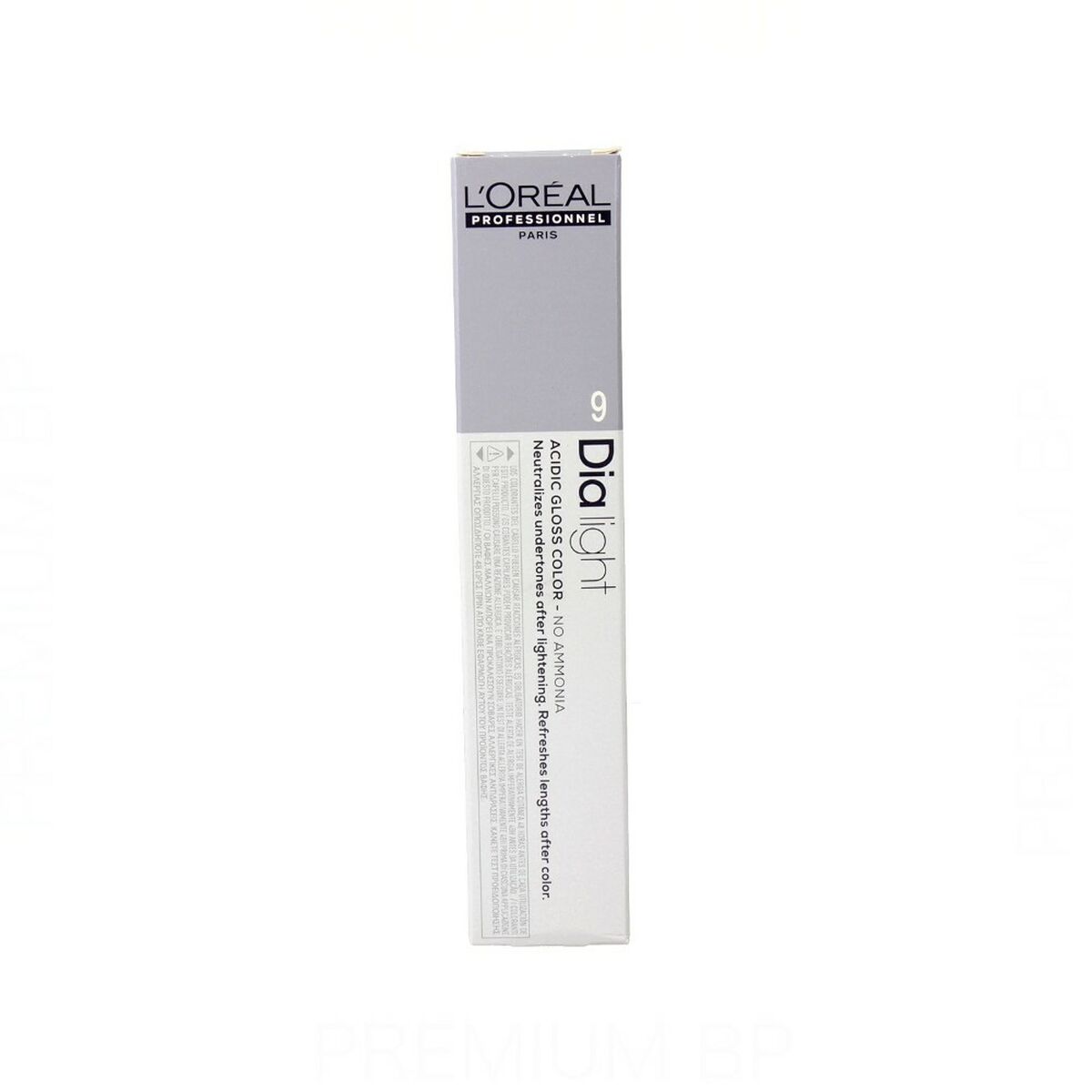 Permanent farvestof L'Oreal Professionnel Paris Dia Light Nº 9,50 Ammoniakfri (50 ml) til kvinder produktemballage