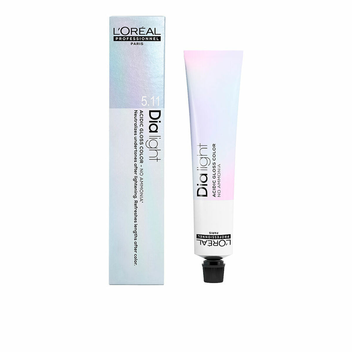 Farvestof No Ammoniak L'Oreal Professionnel Paris Nº 7,4 50 ml til Dame produktemballage